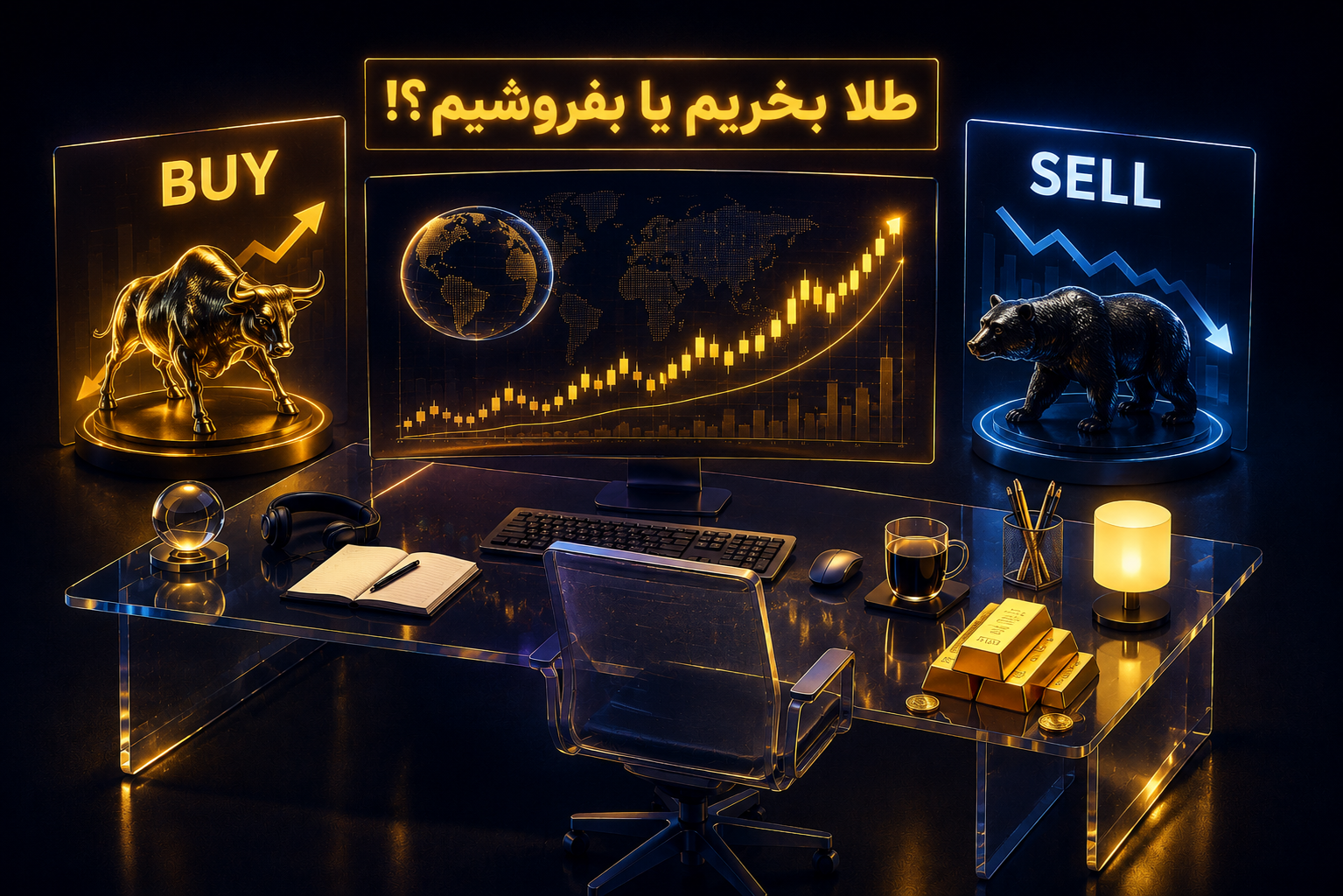 طلا بخریم یا بفروشیم؟! تحلیل بازار طلا و پیشبینی قیمت