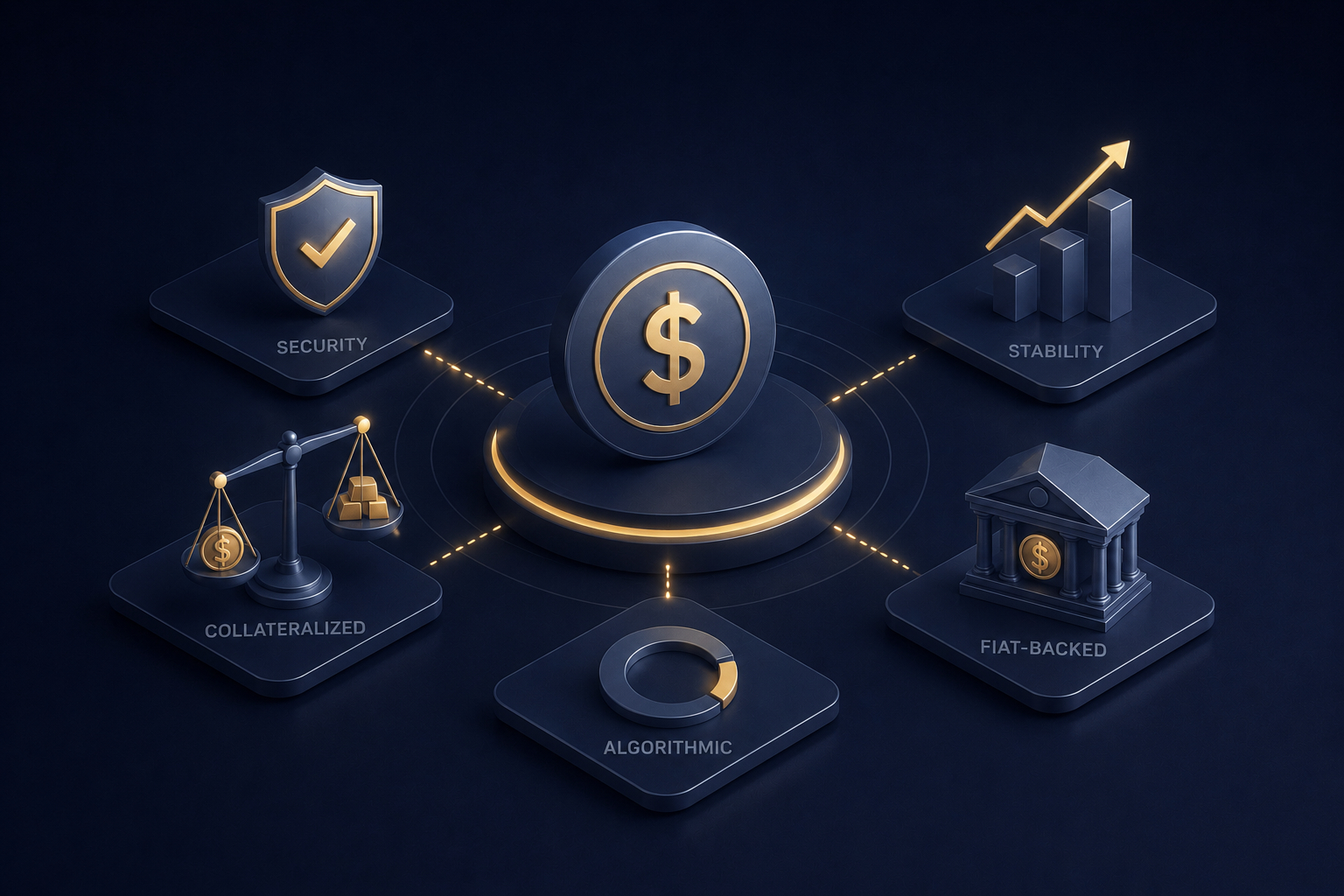 استیبل کوین چیست؟ آشنایی با انواع استیبل کوینها